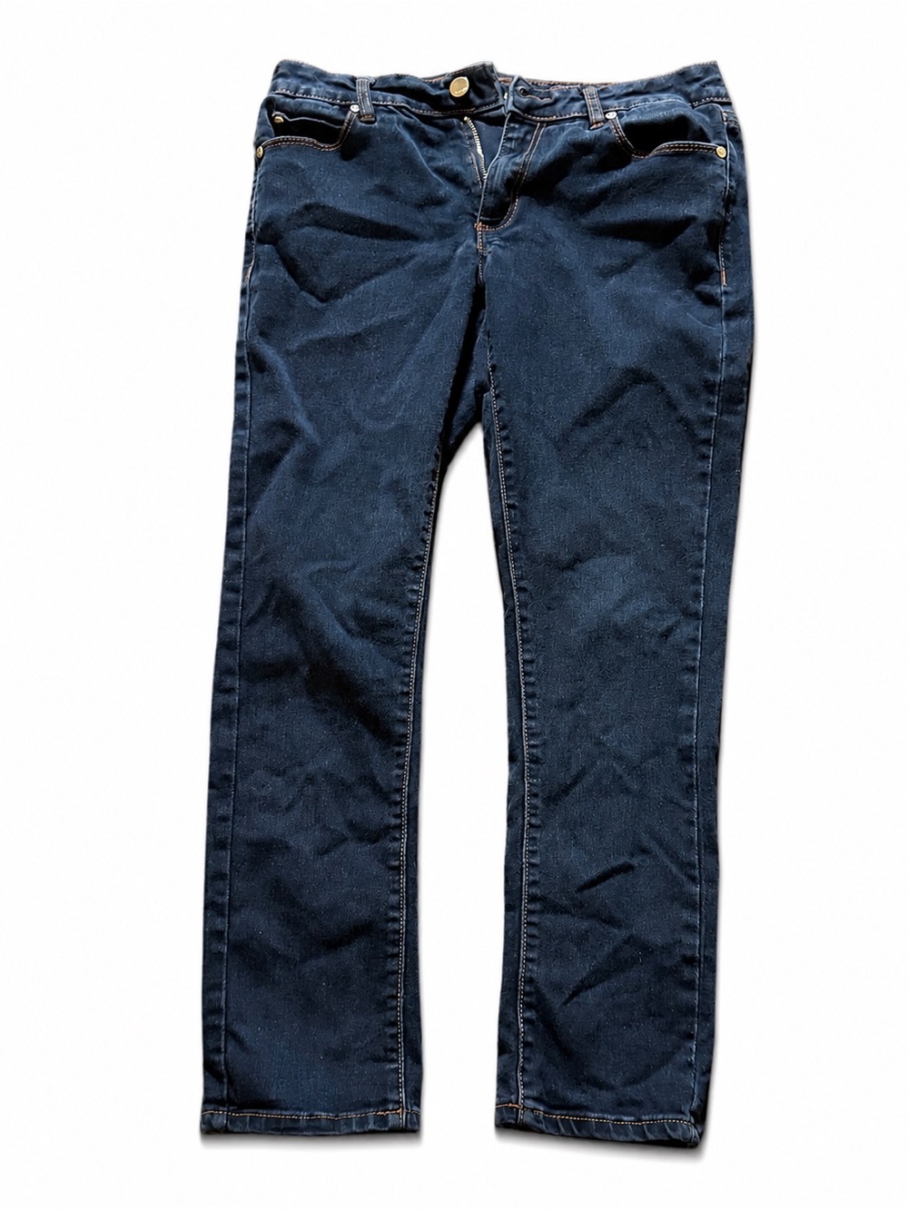 Tahari Dark Wash Stretch Skinny Jeans Size 4/27